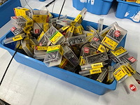 Rotadrill diverse schroeven rvs, verzinkt en messing (100x) - afbeelding 6 van  7