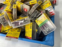 Rotadrill diverse schroeven rvs, verzinkt en messing (100x) - afbeelding 3 van  7