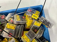 Rotadrill diverse schroeven rvs, verzinkt en messing (100x) - afbeelding 5 van  7