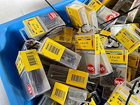 Rotadrill diverse schroeven rvs, verzinkt en messing in blister (100x) - afbeelding 3 van  6