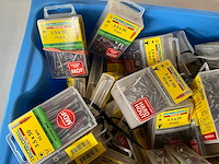 Rotadrill diverse schroeven rvs, verzinkt en messing in blister (100x) - afbeelding 3 van  5