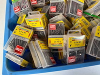 Rotadrill diverse schroeven rvs, verzinkt en messing in blister (100x) - afbeelding 2 van  4