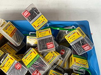 Rotadrill diverse schroeven rvs, verzinkt en messing in blister (100x) - afbeelding 3 van  6