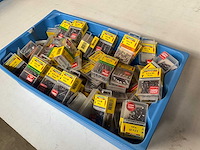 Rotadrill diverse schroeven rvs, verzinkt en messing in blister (100x) - afbeelding 5 van  5