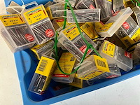 Rotadrill diverse schroeven rvs, verzinkt en messing in blister (100x) - afbeelding 5 van  7