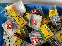 Rotadrill diverse schroeven rvs, verzinkt en messing in blister (100x) - afbeelding 3 van  7