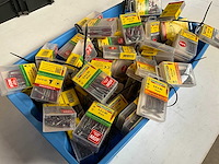 Rotadrill diverse schroeven rvs, verzinkt en messing in blister (100x) - afbeelding 6 van  6