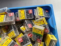 Rotadrill diverse schroeven rvs, verzinkt en messing in blister (100x) - afbeelding 3 van  7