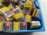 Rotadrill diverse schroeven rvs, verzinkt en messing in blister (100x) - afbeelding 4 van  7