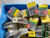 Rotadrill diverse schroeven rvs, verzinkt en messing in blister (100x) - afbeelding 2 van  7