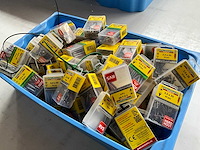 Rotadrill diverse schroeven rvs, verzinkt en messing in blister (100x) - afbeelding 6 van  7