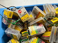 Rotadrill diverse schroeven rvs, verzinkt en messing in blister (100x) - afbeelding 2 van  6