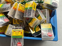 Rotadrill diverse schroeven rvs, verzinkt en messing in blister (100x) - afbeelding 4 van  6