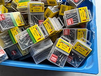 Rotadrill diverse schroeven rvs, verzinkt en messing in blister (100x) - afbeelding 3 van  5