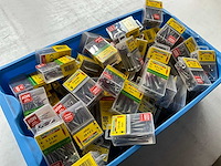 Rotadrill diverse schroeven rvs, verzinkt en messing in blister (100x) - afbeelding 5 van  5