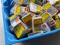 Rotadrill diverse schroeven rvs, verzinkt en messing in blister (100x) - afbeelding 5 van  7