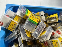 Rotadrill diverse schroeven rvs, verzinkt en messing in blister (100x) - afbeelding 2 van  5