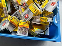 Rotadrill diverse schroeven rvs, verzinkt en messing in blister (100x) - afbeelding 4 van  6