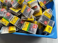 Rotadrill diverse schroeven rvs, verzinkt en messing in blister (100x) - afbeelding 4 van  7