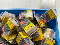 Rotadrill diverse schroeven rvs, verzinkt en messing in blister (100x) - afbeelding 5 van  7