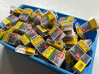 Rotadrill diverse schroeven rvs, verzinkt en messing in blister (100x) - afbeelding 6 van  7