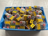 Rotadrill diverse schroeven rvs, verzinkt en messing in blister (100x) - afbeelding 1 van  7