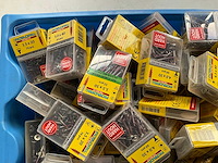 Rotadrill diverse schroeven rvs, verzinkt en messing in blister (100x) - afbeelding 3 van  7