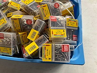 Rotadrill diverse schroeven rvs, verzinkt en messing in blister (100x) - afbeelding 5 van  7