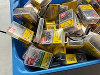 Rotadrill diverse schroeven rvs, verzinkt en messing in blister (100x) - afbeelding 4 van  6