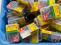 Rotadrill diverse schroeven rvs, verzinkt en messing in blister (100x) - afbeelding 2 van  7