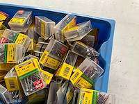 Rotadrill diverse schroeven rvs, verzinkt en messing in blister (100x) - afbeelding 4 van  7