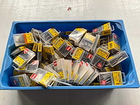 Rotadrill diverse schroeven rvs, verzinkt en messing in blister (100x) - afbeelding 1 van  7