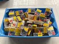 Rotadrill diverse schroeven rvs, verzinkt en messing in blister (100x) - afbeelding 1 van  7