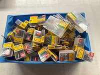 Rotadrill diverse schroeven rvs, verzinkt en messing in blister (100x) - afbeelding 1 van  7