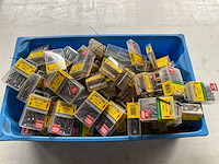 Rotadrill diverse schroeven rvs, verzinkt en messing in blister (100x) - afbeelding 1 van  8