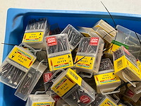 Rotadrill diverse schroeven rvs, verzinkt en messing in blister (100x) - afbeelding 2 van  8