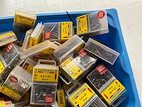 Rotadrill diverse schroeven rvs, verzinkt en messing in blister (100x) - afbeelding 3 van  6