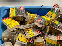 Rotadrill diverse schroeven rvs, verzinkt en messing in blister (100x) - afbeelding 1 van  4