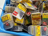 Rotadrill diverse schroeven rvs, verzinkt en messing in blister (100x) - afbeelding 3 van  4