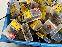 Rotadrill diverse schroeven rvs, verzinkt en messing in blister (100x) - afbeelding 3 van  4