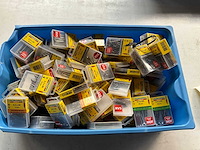 Rotadrill diverse schroeven rvs, verzinkt en messing in blister (100x) - afbeelding 1 van  3