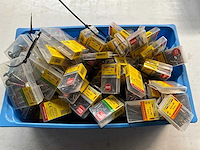 Rotadrill diverse schroeven rvs, verzinkt en messing in blister (100x) - afbeelding 1 van  7