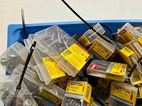 Rotadrill diverse schroeven rvs, verzinkt en messing in blister (100x) - afbeelding 3 van  7