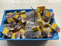 Rotadrill diverse schroeven rvs, verzinkt en messing in blister (100x) - afbeelding 1 van  6