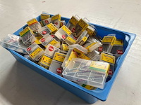Rotadrill diverse schroeven rvs, verzinkt en messing in blister (100x) - afbeelding 5 van  6