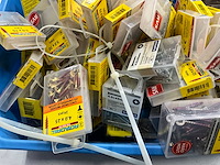 Rotadrill & gamma diverse schroeven rvs, verzinkt en messing (100x) - afbeelding 2 van  6