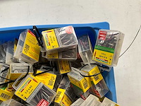 Rotadrill & gamma diverse schroeven rvs, verzinkt en messing in blister (80x) - afbeelding 3 van  7