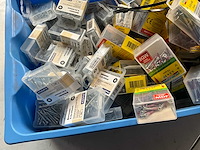 Rotadrill & gamma diverse schroeven rvs, verzinkt en messing in blister (80x) - afbeelding 5 van  7