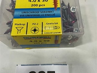 Rotadrill houtschroef pz-2 4 x 30 200 stuks - afbeelding 3 van  3