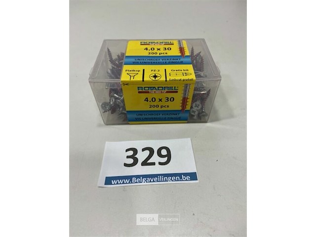 Rotadrill houtschroef pz-2 4 x 30 200 stuks - afbeelding 2 van  3